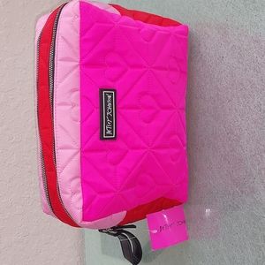 Betsey Johnson EMBROIDERED DBL ZIP